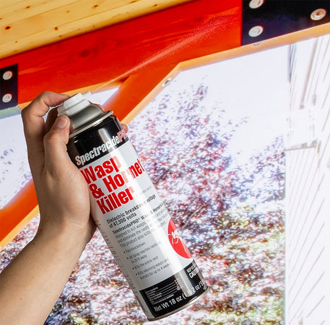 Spectracide HG-30110 Wasp and Hornet Killer, Liquid, Spray Application, Outdoor, 18 oz Aerosol Can