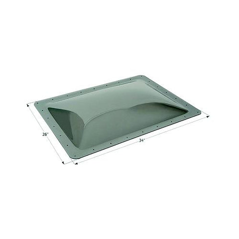Icon 12122 SL2230 Standard RV Skylight, Smoke