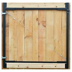 Adjust-A-Gate AG72 Adjustable Gate Frame, Steel, Powder-Coated