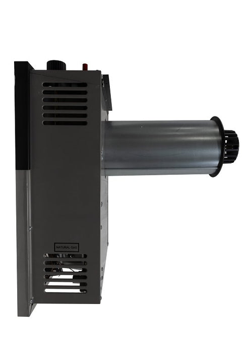 Comfort Glow DVP11 Direct Vent Wall Heater, LP, 11,000 Btu/h BTU, 350 sq-ft Heating Area, 70 % Efficiency, Black/Gray
