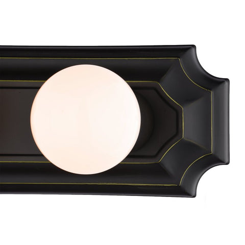 Boston Harbor 045233-VB Vanity Bar Fixture, 100 W, 3-Lamp, G Lamp, Steel Fixture, Venetian Bronze Fixture