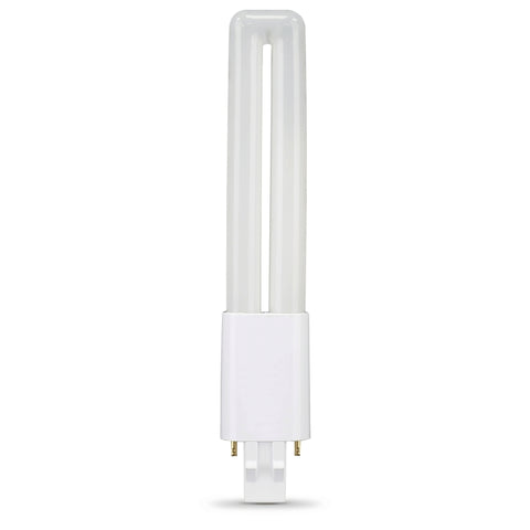 Feit Electric BPPL13/841/LEDG2HDRP Replacement LED Bulb, PL Lamp, 13 W Equivalent, GX23 Lamp Base, White, Cool White