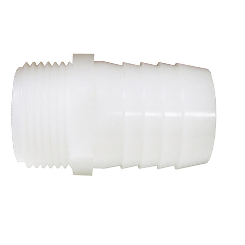 Green Leaf Nylon Adapter 3/4 in. Dia. x 1 in. Dia. White 5 pk