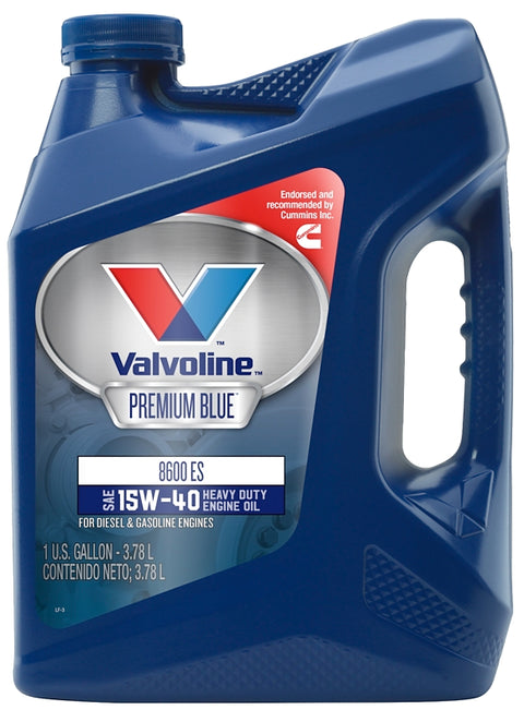 Valvoline Premium Blue 773780 Diesel Engine Oil, 15W-40, 1 gal, Jug, Pack of 3