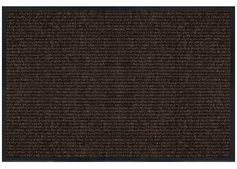 Multy Home Platinum 1005382 Utility Floor Mat, 3 ft L, 4 ft W, 1/4 in Thick, Polyester Rug, Charcoal