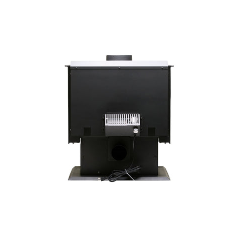 US Stove Ashley EPA Certified 2000 sq ft Pedestal Cord Wood Stove