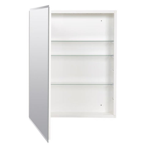 Zenna Home 30.5 in. H X 24.25 in. W X 5 in. D Rectangle Medicine Cabinet/Mirror