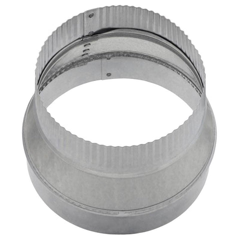 Imperial 8 in. D X 7 in. D Galvanized Steel Furnace Pipe Reducer