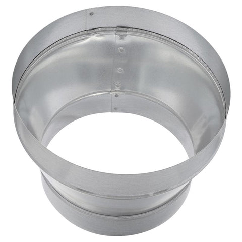 Imperial 10 in. D X 8 in. D Galvanized Steel Furnace Reducer and Increaser