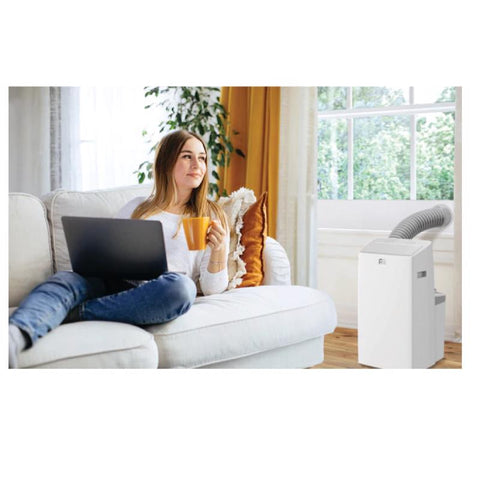 Perfect Aire 200 sq ft 3 speed 12000 BTU Portable Air Conditioner with Heat