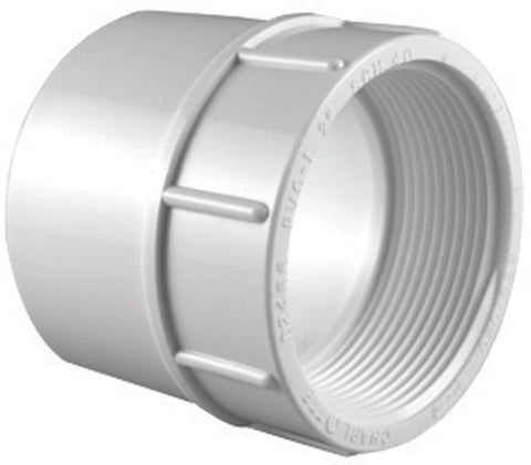 Charlotte Pipe 3 in. Dia. x 3 in. Dia. Slip To FPT Pipe Adapter