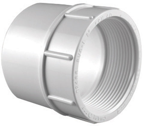 Charlotte Pipe 4 in. Dia. x 4 in. Dia. Slip To FPT Pipe Adapter