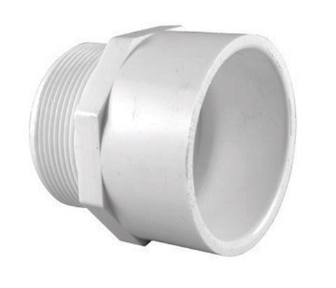 Charlotte Pipe 3 in. Dia. x 3 in. Dia. MPT To S Pipe Adapter