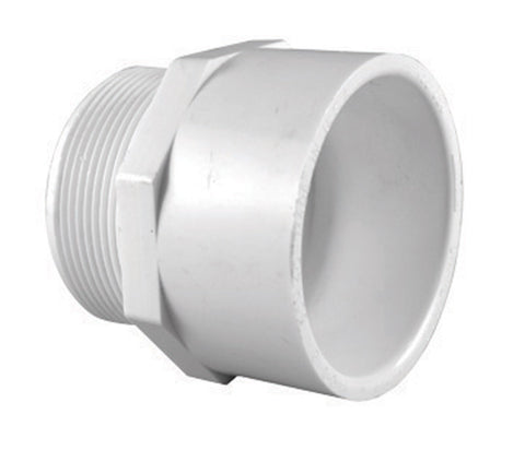 Charlotte Pipe 4 in. Dia. x 4 in. Dia. MPT To S Pipe Adapter
