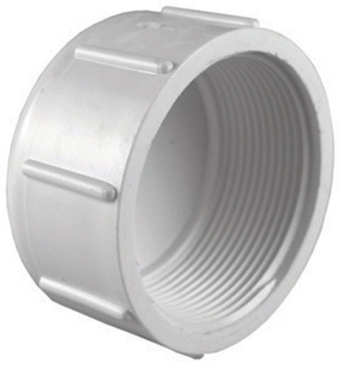 Charlotte Pipe Schedule 40 4 in. Dia. FPT PVC Cap