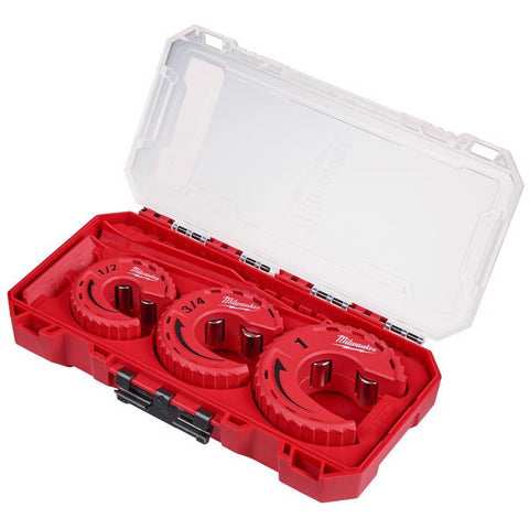 Milwaukee Close Quarters Tubing Cutter Set 3.9 in. L Red 3 pc
