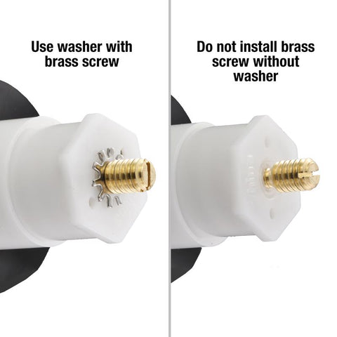 Ace 2 in. Chrome Plastic Tub Stopper