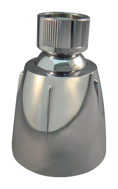 Ace Chrome Plastic 6 settings Adjustable Showerhead 1.8 gpm