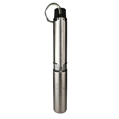 Eco-Flo EFSUB7-122 Submersible Pump, 230 V, 3/4 hp, 1-1/4 in Connection, 12 gpm, Stainless Steel