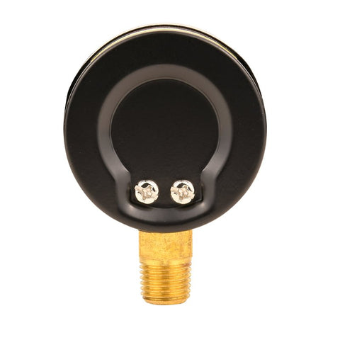Water Source M1002-4L Pool Pressure Gauge, 1/4 in Connection, Steel Gauge Case, 100 psi