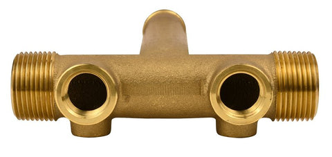 Water Source TC10NL Tank Tee, 1 in, Threaded, Brass