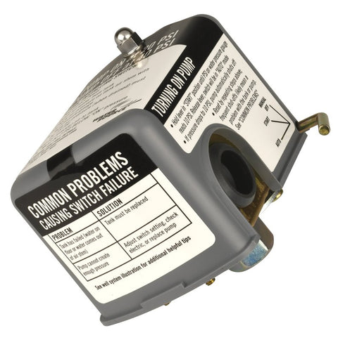 Water Source PSL2040 Pressure Switch, 20 to 40 psi Working