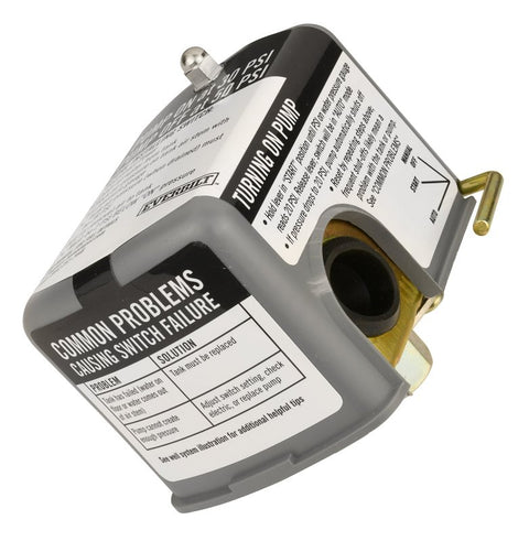 Water Source PSL3050 Pressure Switch, 30/50 psi Working, 1/4 in Female Thread