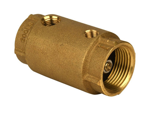 Water Source CCC-100NL Check Valve, 1 in, Brass Body