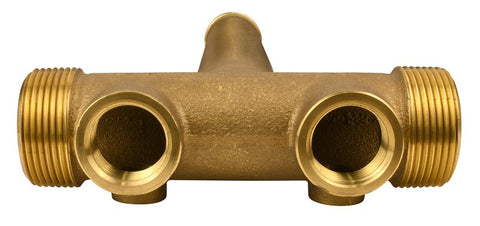 Water Source TC13NL Tank Tee, 1-1/4 in, Threaded, Brass