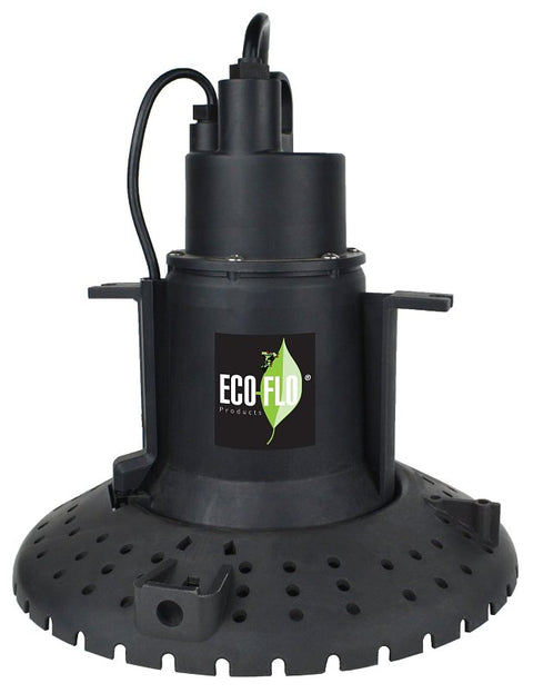 Eco-Flo SUP55PC Pool Utility Pump, 115 V, 1/4 hp, 1980 gph, Thermoplastic