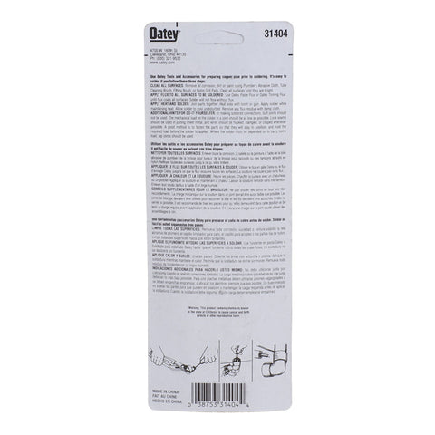 Oatey Fitting Brush 1 pc