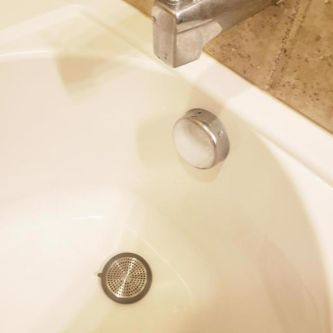 Danco 2.75 in. Brushed Nickel Stainless Steel Bathroom Sink Drain Protector
