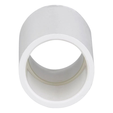 Charlotte Pipe Schedule 40 3/4 in. Socket X 3/4 in. D Socket PVC Coupling 1 pk