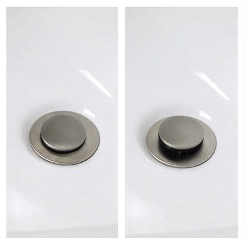 Danco 1.4 in. Brushed Nickel Plastic Replacement Pop Up Stopper