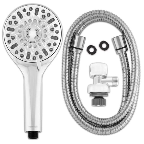 Waterpik PowerPulse Chrome 7 settings Handheld Showerhead 1.8 gpm