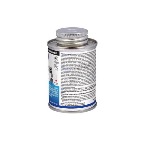 Oatey Blue Cement For PVC 4 oz