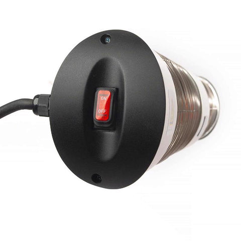HeatMate 100 sq ft Electric Patio Graphite Heater 1500 BTU