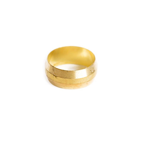 ATC 7/8 in. Compression X 7/8 in. D Compression Brass Sleeve, Pack of 5