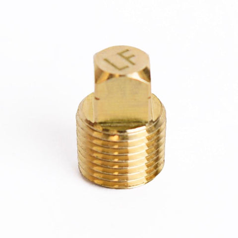 ATC 1/8 in. MPT Brass Square Head Cored Plug, Pack of 5