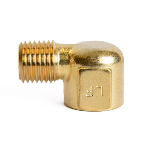 ATC 1/8 in. FPT X 1/8 in. D MPT Brass 90 Degree Street Elbow, Pack of 5