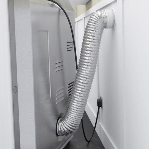 Imperial Quick Connect 6 ft. L X 4 in. D Silver/White Aluminum/Plastic Quick Connect Kit