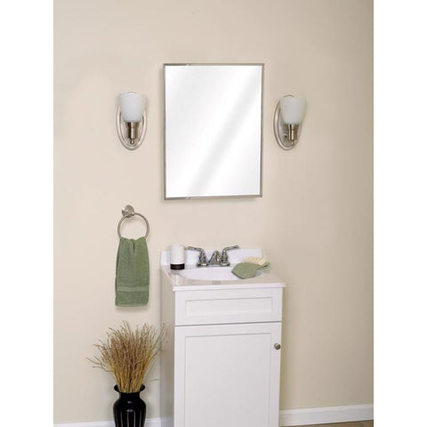 Zenna Home 20-1/8 in. H X 16-1/8 in. W X 3.25 in. D Rectangle Medicine Cabinet, Pack of 4