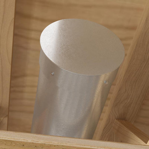 Imperial 4 in. D Galvanized Steel Pipe End Cap