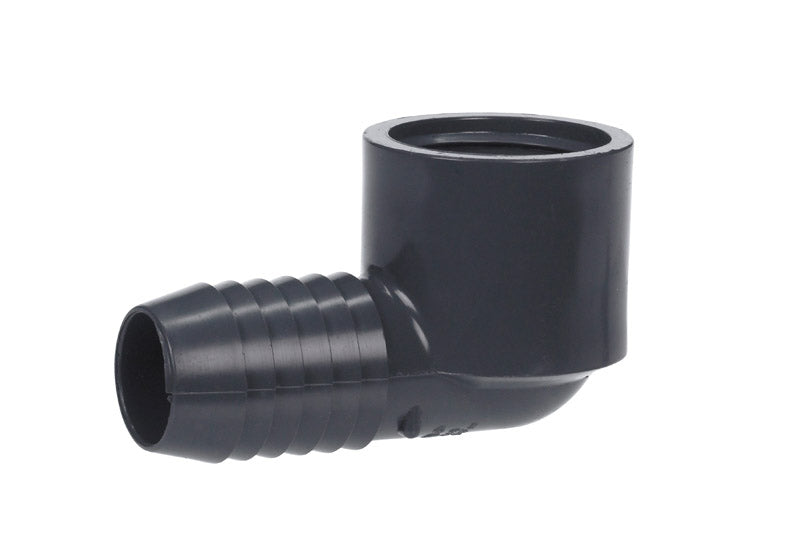 Pvc Feshell Lasco 1 in. Dia. x 1 in. Dia. Insert To FPT 90 deg. PVC Elbow – Shell ...