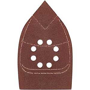 Black+Decker BDAMM080 Sanding Sheet, 4 in W, 6 in L, 80 Grit, Coarse, Aluminum Oxide Abrasive