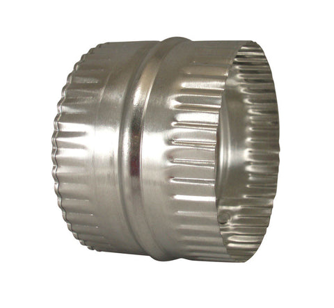 Deflect-O Jordan 4 in. Dia. x 3 in. L Aluminum Duct Connector
