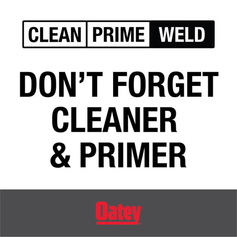 Oatey Clear All-Purpose Cement For ABS/CPVC/PVC 4 oz