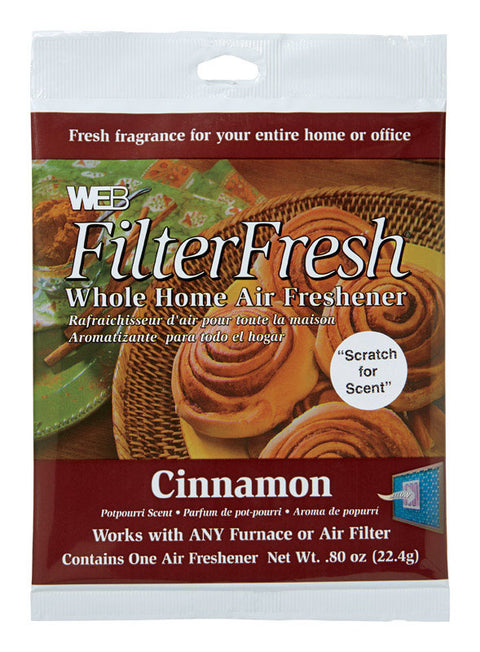 Web Filter Fresh Air Freshener Cinnamon 0.80 oz.
