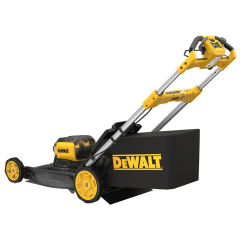 DEWALT 60V MAX DCMWSP700Y2-CA Lawn Mower Kit, Battery Included, 12 Ah, 60 V, 21 in W Cutting, 2-Blade