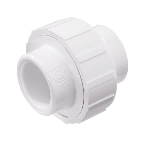 KBI 3/4 in. Dia. x 3/4 in. Dia. Slip To Slip Schedule 40 PVC Union